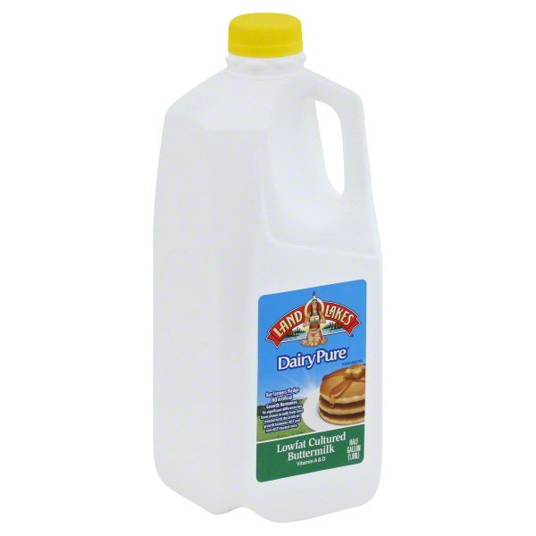 Land O'Lakes Cultured LowFat Buttermilk, Half Gallon