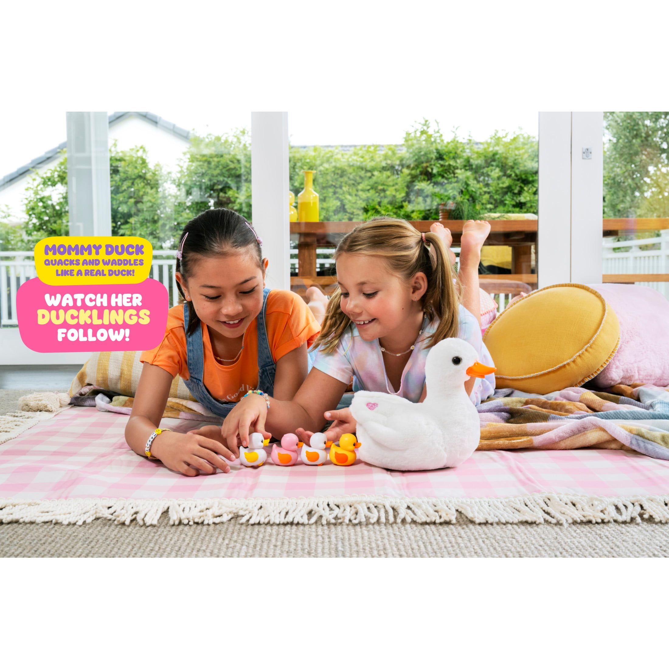 Pets Alive Mommy Duck Surprise de ZURU Élever Jouer Surprise Éclosion Interactif Filles Jouet