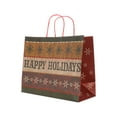 thumbnail image 2 of Christmas Large Kraft Gift Bags 12 Pack, 2 of 5