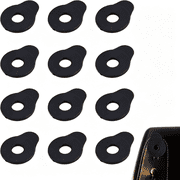 SEPTRIO 12Pcs Guitar Strap Locks, Flexible Pvc Anti-Slip & Noise-Free Guitar Strap Blocks Lightweight Straps Buttons for Music Enthusiasts, Quick Tool-Free Installation