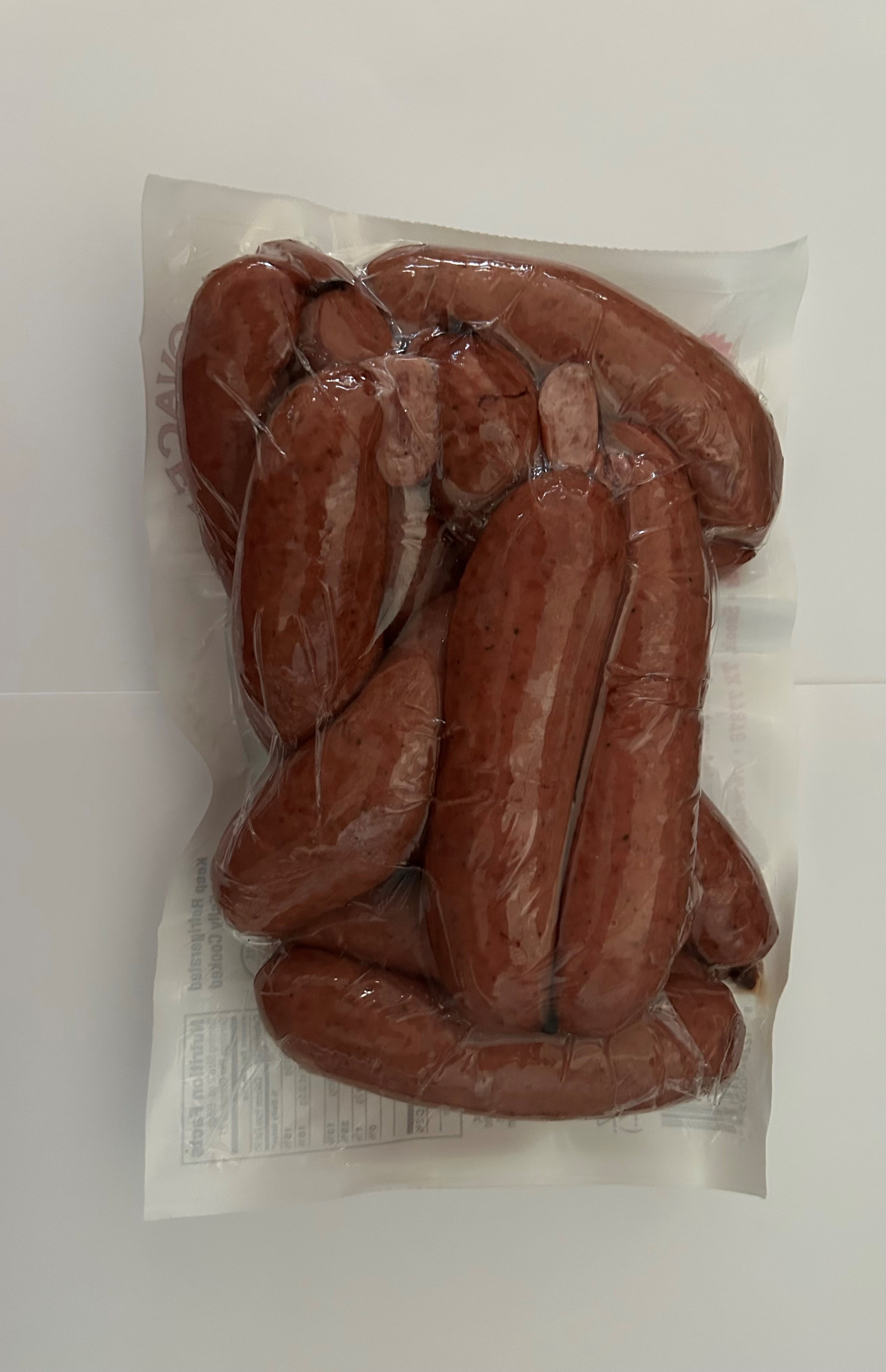 Slovacek Hickory Smoked BBQ Seasoned Sausage - 42 oz Caddy