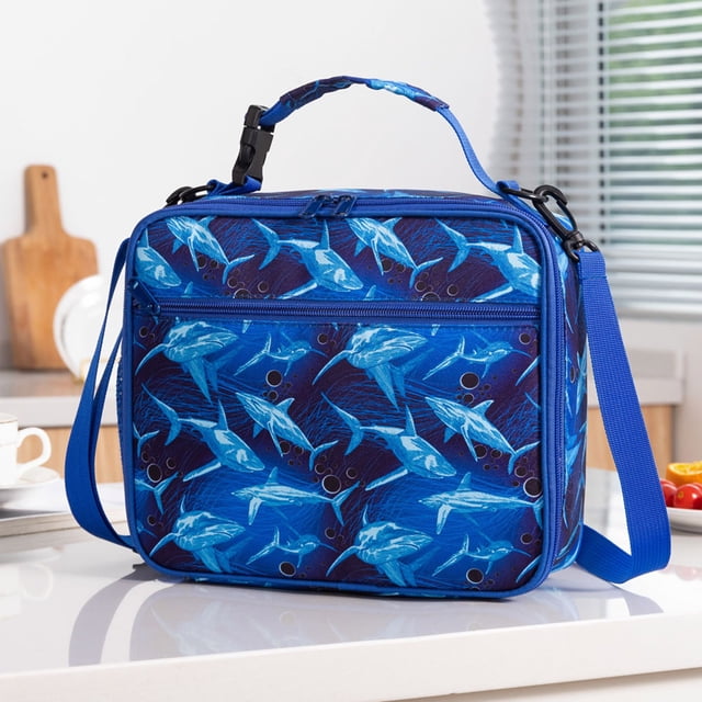 Children's Practical Bento Lunch Bag - Large Capacity Crossbody Snack for Fresh Meals