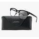 thumbnail image 1 of Lentes Fotocromáticos Cuadrados Anti Luz Azul Armazón Sin Graduación Modelo Negro, 1 of 4