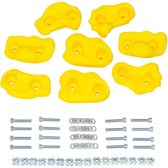 Swing Set Stuff Inc. Small Textured Rock Holds (Yellow)
