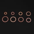 thumbnail image 3 of Peahefy 80pcs Solid Copper Sump Plug Assorted Washers Metal Kit Garage Engine Set with Box, Copper Washer Kit, Flat Ring Washers, 3 of 8