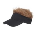 thumbnail image 1 of Wig Baseball Cap Funny Wig SunVisor Hat Short Fake Hair, 1 of 8