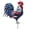 A, variant on Eqslft Patriotic Rooster Garden Stakes, American Flag Pattern Rooster Yard Signs, Waterproof Acrylic Outdoor Decor, Patriotic Farm & Lawn Ornaments