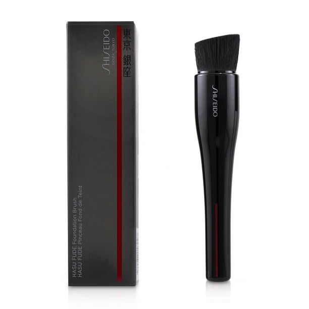 Brocha para base de maquillaje Shiseido Hasu Fude con cerdas sintéticas