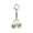 Multi-Color, variant on Dutch Wooden Shoes Keychain Natural