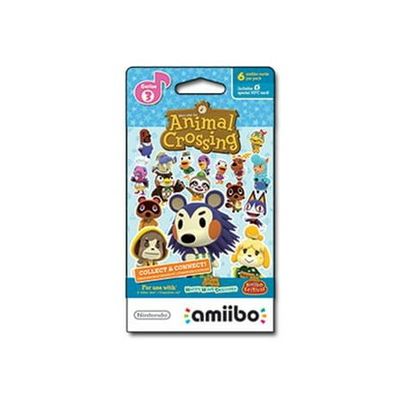 Animal Crossing amiibo Card Pack: Series 3 (Single Pack)