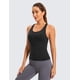thumbnail image 5 of Top con sujetador integrado Butterluxe CRZ YOGA en negro, talle L, 5 of 8
