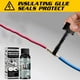 thumbnail image 3 of Aislamiento de cinta líquida Sellador eléctrico Pasta Sellado de secado rápido Negro, 3 of 7