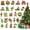 style 3, variant on Janrevotw 24 Pieces Christmas Tree Decorations - Christmas Hanging Decorations Decorations, Merchandise Gift Ideas Holiday Decorations Indoor Home Decorations
