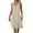 Khaki, variant on Maplenight Summer Dresses for Women Sleeveless V Neck Midi Dresses Casual Loose Beach Dresses,Sizes S-5XL