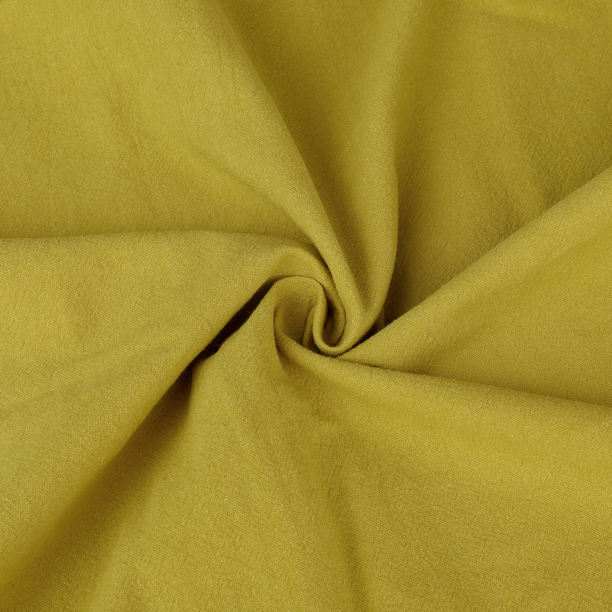 Unique Bargains 4 Pcs Cotton Throw Pillow Cover with Tassel Trim for Home Decor Yellow 18" x 18"