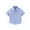 Z2 Blue, variant on Boys' White Button Down Shirt - Lightweight Short Sleeve Summer Performance Wear Versatile Multi-Occasion Kids Casual Formal Top,8-9 Years