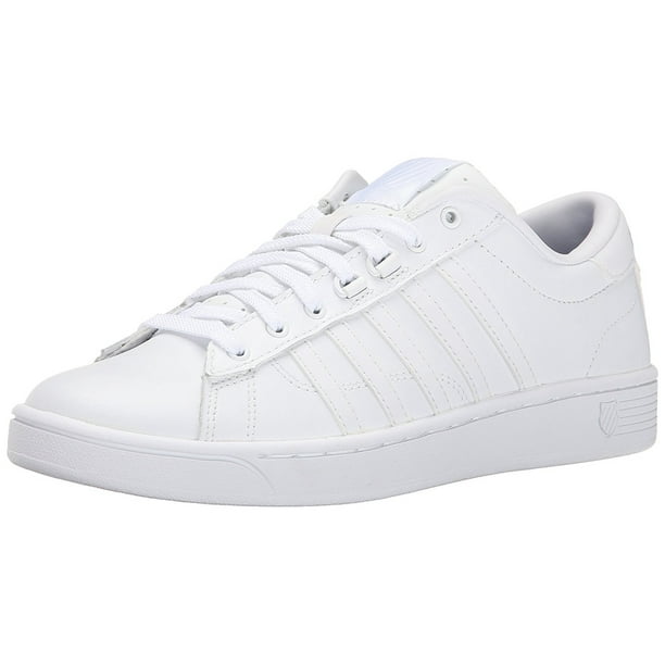 K-Swiss - k-swiss hoke cmf women round toe leather white tennis shoe - Walmart.com - Walmart.com
