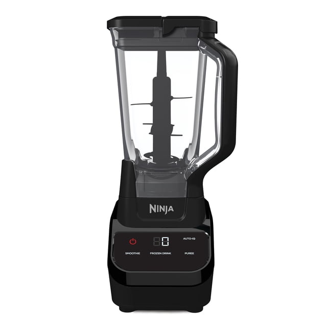Licuadora Ninja Profesional 3 Programas 1000 Watts Jarra 2.1L con Pantalla Táctil Color Negro