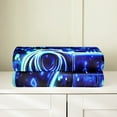 thumbnail image 3 of Modern Game Flannel Blanket Queen 90"x90" Warm Lightweight, Men Gaming Flannel Sherpa Blanket,Neon Lines Gamer Video Controller Fuzzy Blanket,Cool Game Teen Youth Blanket, 3 of 6