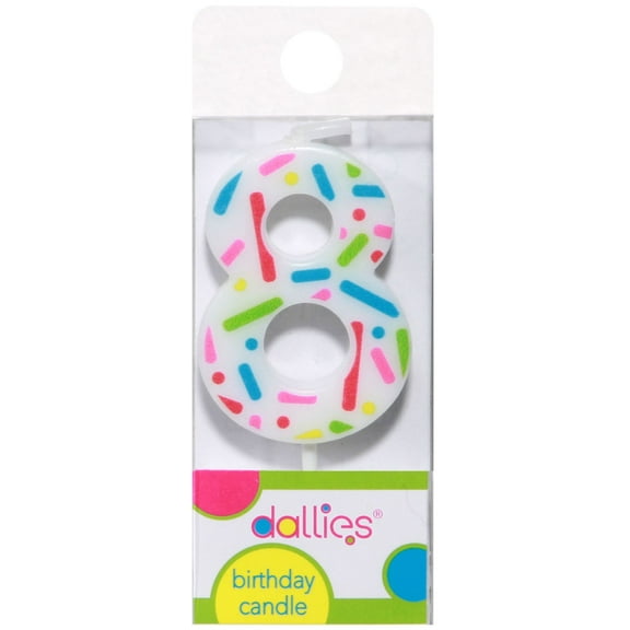 Dallies Birthday Candle, #8