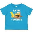 thumbnail image 3 of Inktastic I'm 1 and Crushing It Construction 1st Birthday Boys or Girls Baby T-Shirt, 3 of 5