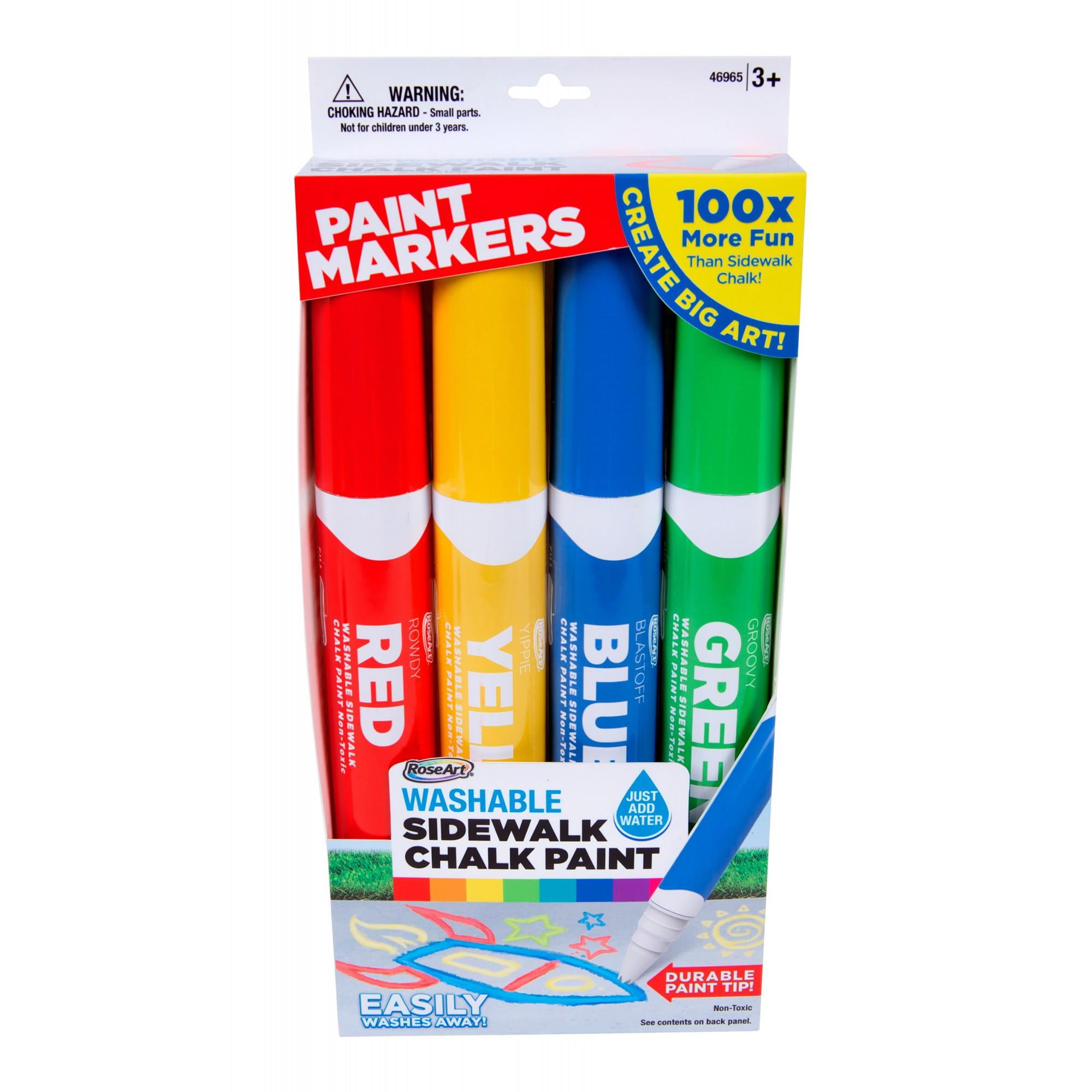 RoseArt Washable Sidewalk Neon Paint Markers, 1 ct - Smith's Food and Drug