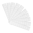 thumbnail image 3 of Tag 100PCS  Tags 54x34mm KM4Q Chip Adhesive 860-960MHZ Reusable for Vehicle Library Clothing Management, 3 of 7