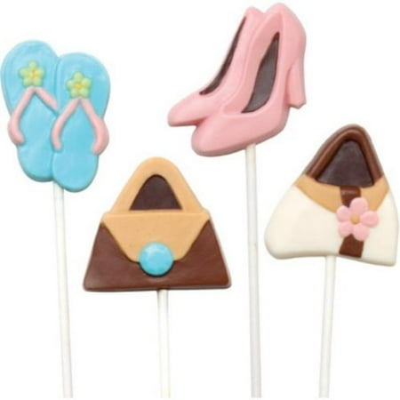Male Pop - Make N Mold 0276 Purse and Shoe Pop Candy Mold- pack of 6