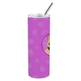 thumbnail image 2 of Carolines Treasures WDK1319TBL20 French Bulldog Fawn Design2 Stainless Steel 20 oz Skinny Tumbler Pink 20 oz multicolor, 2 of 4
