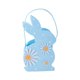 thumbnail image 4 of Bolsas de de Pascua decoración de canasta de conejo de Pascua Regalos de de almacenamiento bolsas de dulces para cumpleaños de compras Azul, 4 of 8