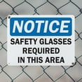 thumbnail image 5 of (2 Pack) Safety Glasses OSHA Notice Sign 24 Inch X 18 Inch Indoor / Outdoor Rust-Free Aluminum Metal Signs for Workplace, Workshop, and Construction Site, Made in the USA, 5 of 8