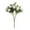 Z_2White, variant on Nomeni Artificial Flowers for Outdoors Clearance, Artificial Rose Bouquet Small Bouquet of 10 Realistic Rose Flowers for Wedding Decorations and Home Centerpieces Room Decor