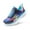 PURPLE/RAINBOW, variant on Girls ColorBurst Sparkle Lightweight Tennis Sneakers Kids Running/Walking Shoes for School & Play
