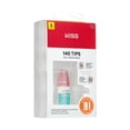 thumbnail image 2 of KISS 140 Nails- Ordinary Life, White, Square, Short, 2 of 8