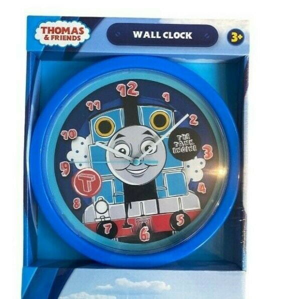 Best Gift Ideas for Birthday or Holidays W365 Great Decor for Home or Office Thomas The Train Wall Clock Quite Silent Non-Ticking 12 Inches Glass Face