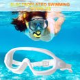 thumbnail image 2 of Gafas de buceo con esnórquel de luz plana, impermeables, para adultos, hombres y mujeres, para deportes acuáticos FLhrweasw Nuevo, 2 of 9