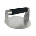 thumbnail image 4 of Burger Press Maker Meat Looser Meat Tenderisers Nonstick Flat Bottom Grill Cooking Smasher Press Burger Smasher for Steak Sandwiches Paninis black handle, 4 of 8