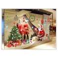 thumbnail image 3 of putnchl 2PC Christmas Vinyl Window Wall Stickers Decal Snowman Removable Home Decor, 3 of 3