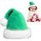 thumbnail image 2 of Sombrero de Navidad de felpa esponjosa, sombreros de Navidad de colores cálidos y cómodos, suministros de fiesta festiva para niños y adultos, 2 of 4
