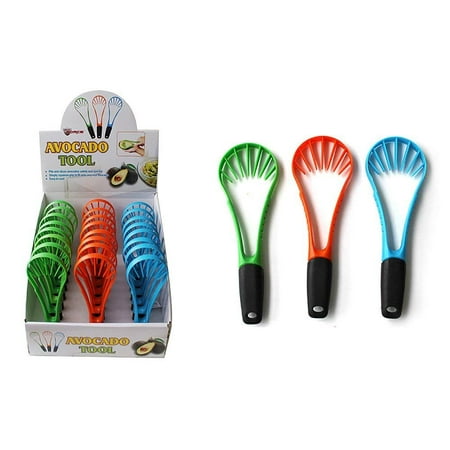 

Diamond Visions Max Force 01-1308 Avocado Tool Set that Pits and Slices in Assorted Colors 3 Tools