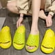 thumbnail image 2 of Jumpingount Fashion Cute Durian Slippers Women Platform Summer Slides Sandals Comfort Flip-Flop Trendy Beach Soft Slippers House Shoe Type3 NO3, 2 of 6