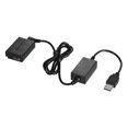 thumbnail image 2 of Andoer 5V USB to LP-E17 Dummy Battery Pack DC Coupler Adapter Replacement for /M5/M6 Cameras, 2 of 6