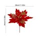 thumbnail image 3 of 1 Pieza de Decoración para Árbol de Navidad | Flores Artificiales de Tela | Decoración Navideña Realista para Bodas, Fiestas y Salones | 34 Cm En Rojo, Dorado, Plateado y Más Colores, 3 of 6