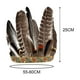 thumbnail image 2 of Tocado de plumas, sombrero de jefe indio, accesorio de disfraz, decoración, accesorios de fotos para Estilo D, 2 of 7