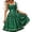 1Green, variant on Xijirk Women Dirndl Dress Lace Puff Short Sleeve Square Neck Bow Sash Midi Layered Skirt for Oktoberfest Themed Party Festival Cosplay Events,XXL