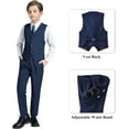 thumbnail image 4 of Lycody Boy's Formal Suit Set Slim Fit Kids Tuxedo Suits for Wedding Teen Toddler Boy Dress Suit Outfit, 4 of 5