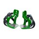 thumbnail image 2 of Estribos para montar a caballo antideslizantes, ligeros, resistentes, de aluminio profesional. Verde, 2 of 9