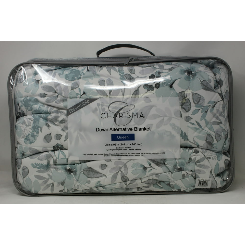 Charisma Down Alternative Blanket Light Blue, King Size (114 x 100 inches)