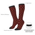 thumbnail image 4 of Xecao Argyle Plaid Print Compression Socks for Both Men And Women for Running, Travel, Flight, Nurse, 4 of 6