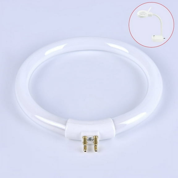 11W T4 Round Annular Tubes Lamps Bulb Fluorescent Ring Lamp Tube With 4 Pins